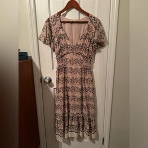 Max studio spring dress. Only worn once.